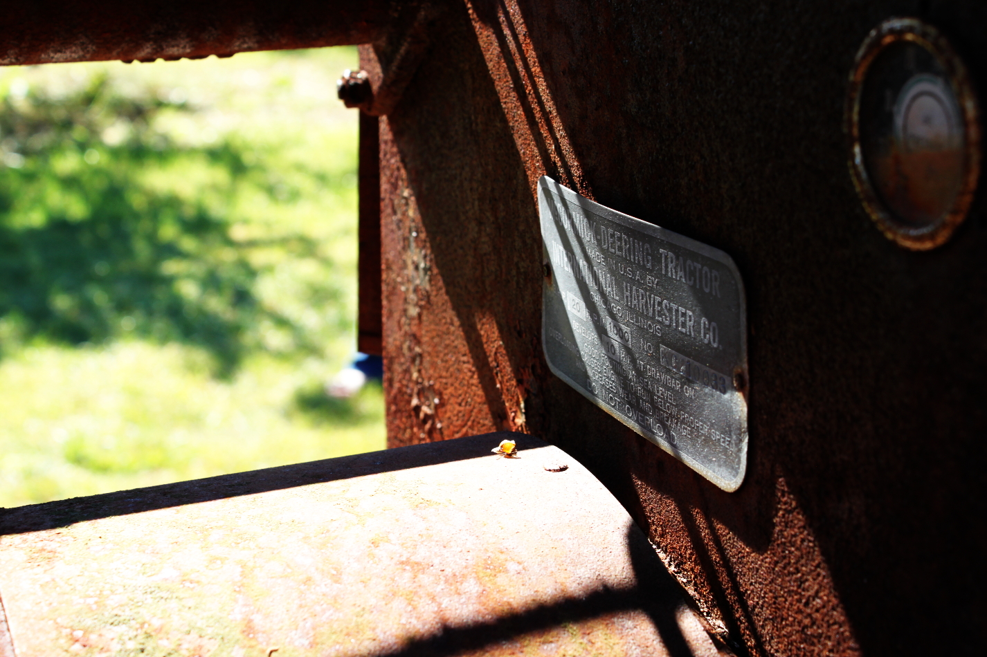 Tractor Plaque