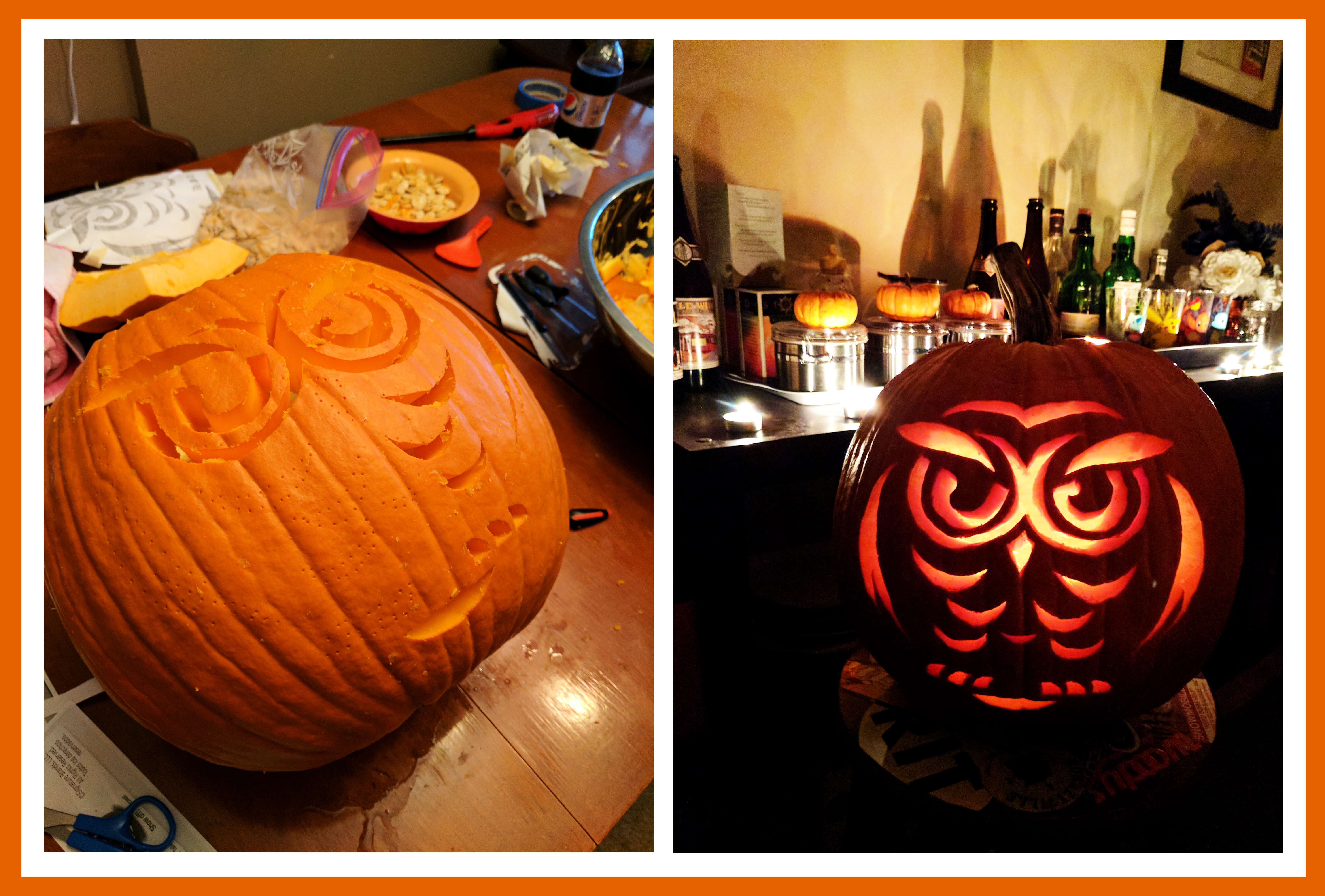 Owl Pumpkin