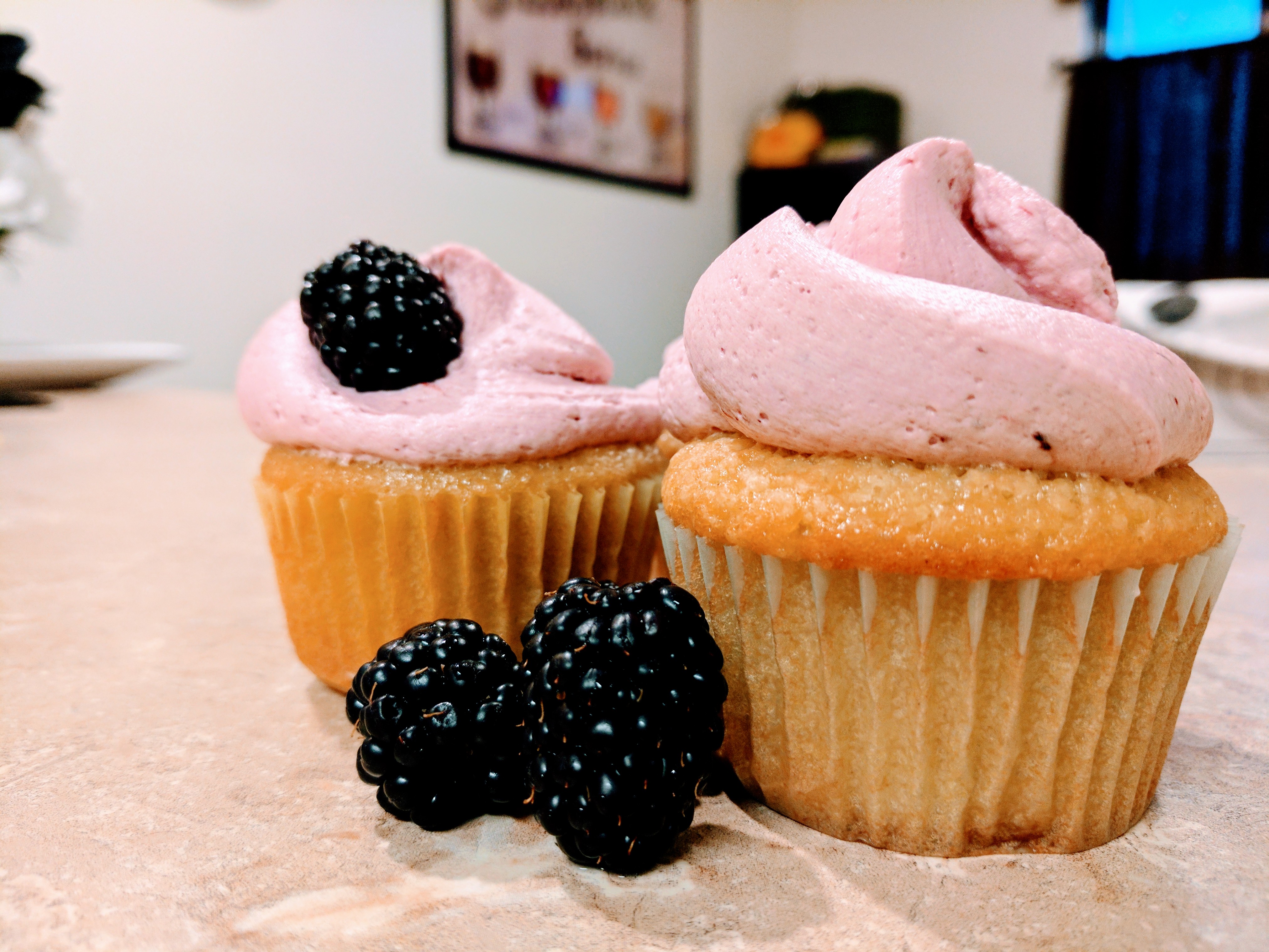 beautiful cupcake trio